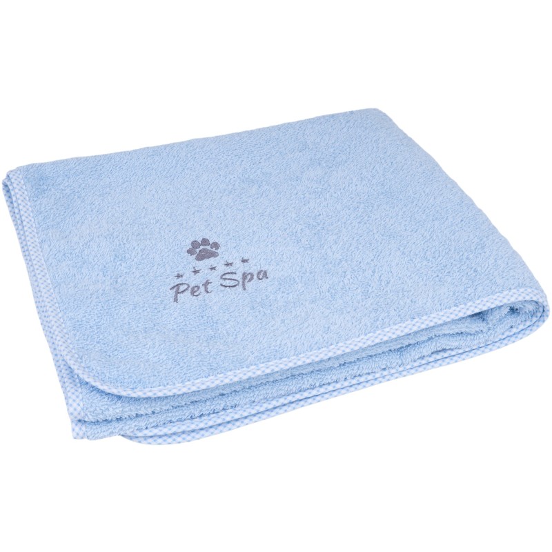 AMIPLAY Spa Ręcznik kąpielowy dla psa - Niebieski XS