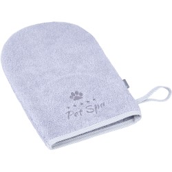 AMIPLAY Spa Rękawica kąpielowa dla psa - Szara L-XL