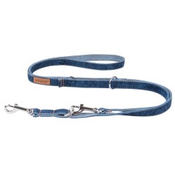 AMIPLAY Smycz regulowana Denim 6 in 1 - Granatowa M
