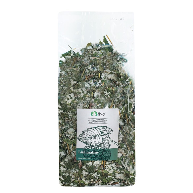 TIVO Zioła dla gryzoni - Liść maliny 150g