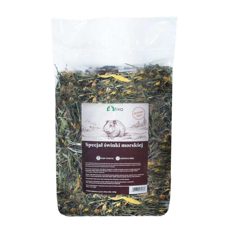 TIVO Mieszanka dla gryzoni - Specjał świnki morskiej 1kg