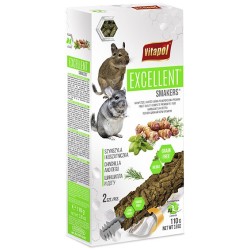 VITAPOL Smakers Excellent - dla szynszyla i koszatniczki 2 szt.