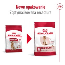 ROYAL CANIN Medium Adult 7+ karma sucha dla psów starszych ras średnich, od 7 do 10 roku życia 2x 15kg