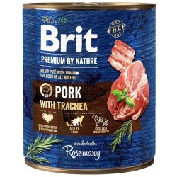 BRIT Premium By Nature Pork & Trachea (puszka) 400g