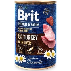 BRIT Premium By Nature Turkey & Liver (puszka) 800g