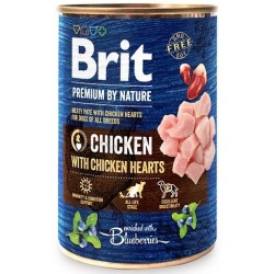 BRIT Premium By Nature Chicken & Hearts (puszka) 800g