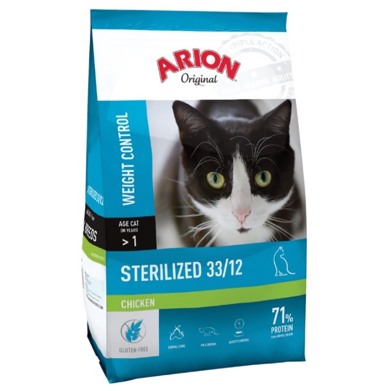 ARION Original Cat Sterilized Chicken 7,5kg
