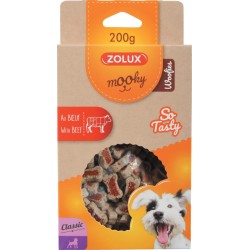 ZOLUX Przysmak MOOKY Classic WOOFIES z wołowiną 200g