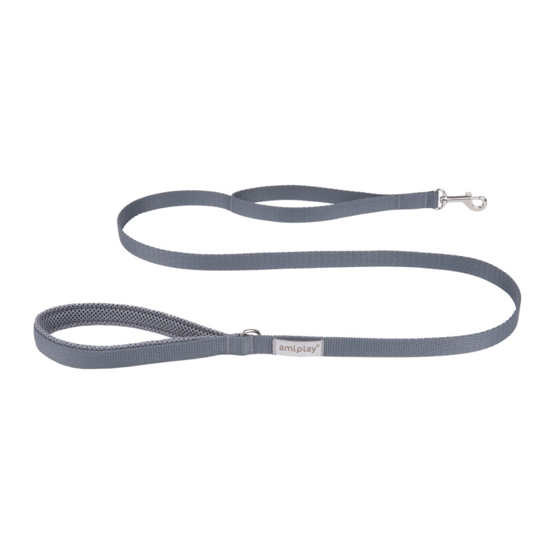 AMIPLAY Smycz Samba - Szara XL
