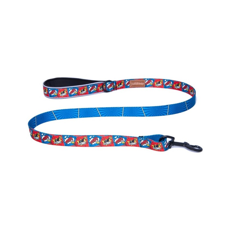 LAUREN DESIGN Color Smycz krótka - comic book 2 x 150 cm