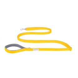 AMIPLAY Smycz regulowana Easy Fix Samba - Żółta S