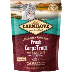 CARNILOVE CAT Fresh Carp and Trout - Sterilised 2 kg