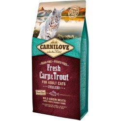 CARNILOVE CAT Fresh Carp and Trout - Sterilised 400g