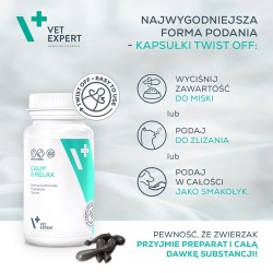 VETEXPERT Calm and Relax - Objawy stresu 30kaps. (Twist Off)