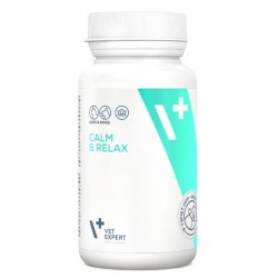 VETEXPERT Calm and Relax - Objawy stresu 30kaps. (Twist Off)