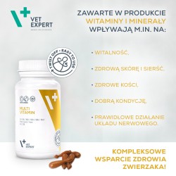 VETEXPERT Multivitamin Witalność 30kaps. (Twist Off)