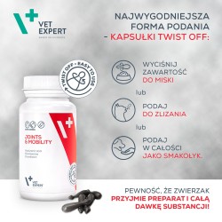 VETEXPERT Joints and Mobility - Stawy i mobilność 30kaps. (Twist Off)
