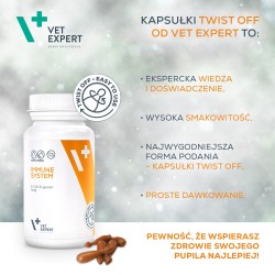 VETEXPERT Immune System - Odporność 30kaps. (Twist Off)