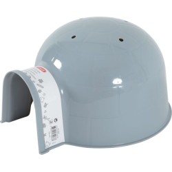 ZOLUX Iglo plastikowe dla gryzoni - Szare Duże