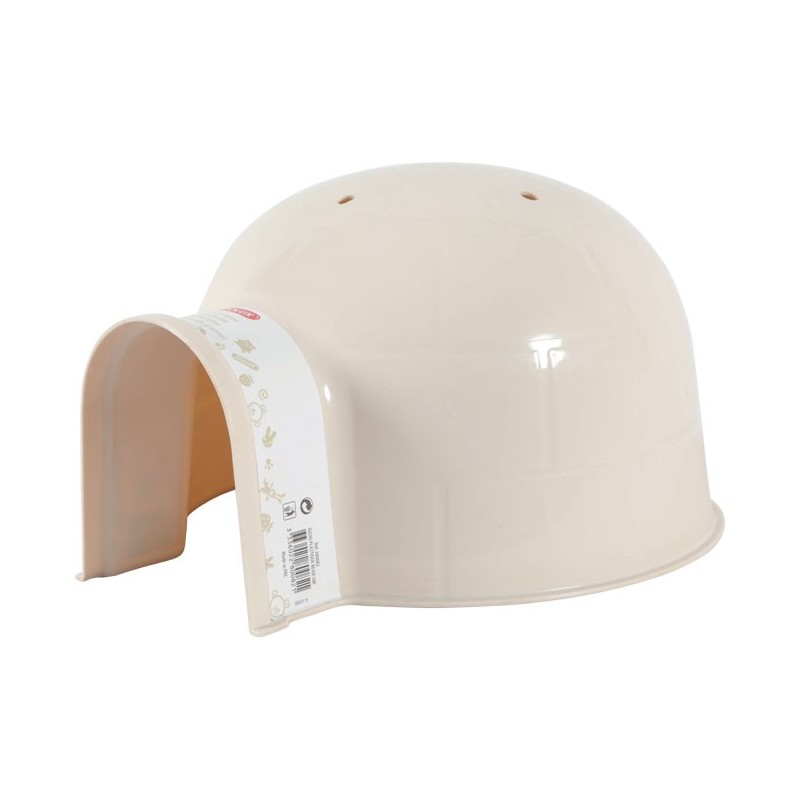 ZOLUX Iglo plastikowe dla gryzoni - Beżowe Małe