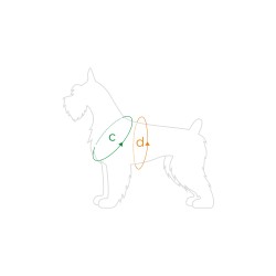 AMIPLAY Szelki regulowane EASY GO Samba - Turkusowe S