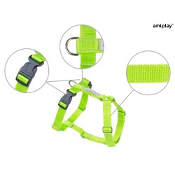 AMIPLAY Szelki Guard Samba - Zielone M