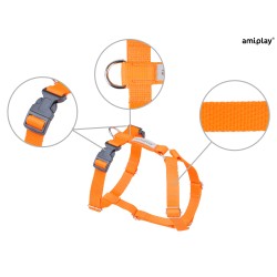 AMIPLAY Szelki Guard Samba - Pomarańczowe S