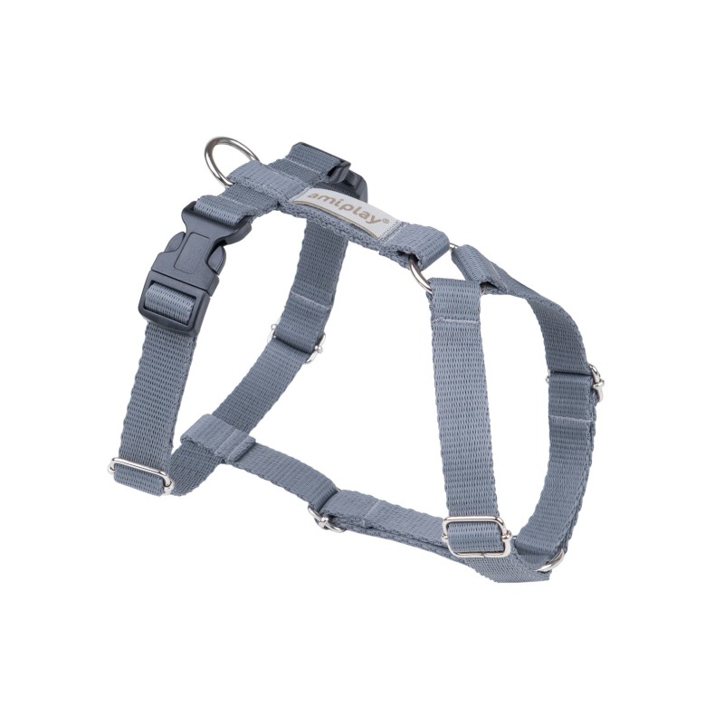 AMIPLAY Szelki Guard Samba - Szare S