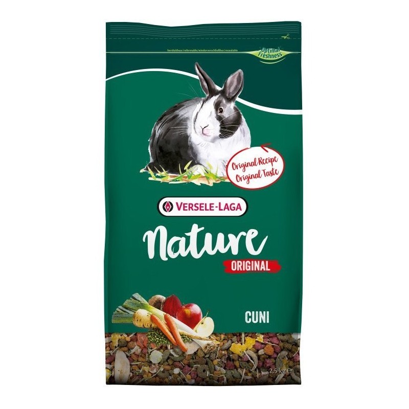 VERSELE-LAGA Cuni Nature Original - dla królików miniaturowych 750g