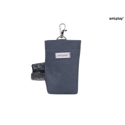 AMIPLAY Torebka na worki do odchodów Samba - Szara