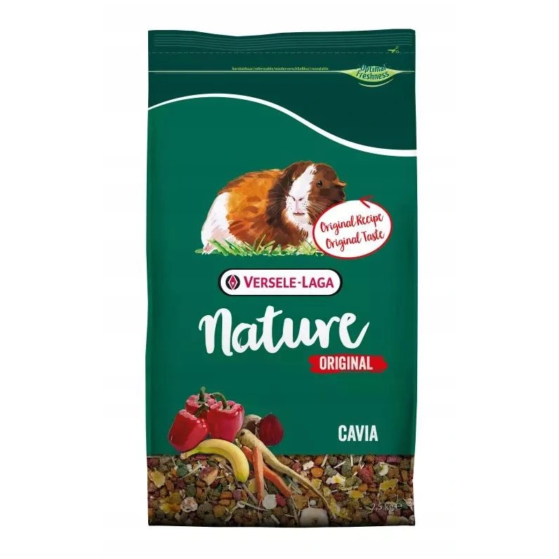 VERSELE-LAGA Cavia Nature Original - dla świnek morskich 750g