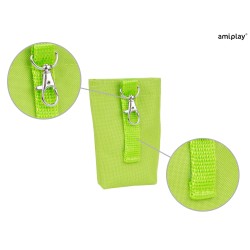 AMIPLAY Torebka na worki do odchodów Samba - Zielona