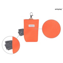 AMIPLAY Torebka na worki do odchodów Samba - Pomarańczowa