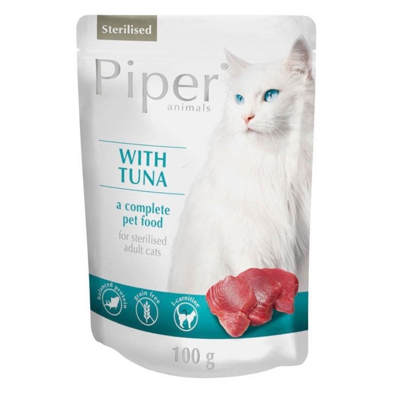 PIPER Animals Sterilised Kot - z tuńczykiem (saszetka) 100g