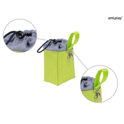 AMIPLAY Torebka na przysmaki Samba - Zielona