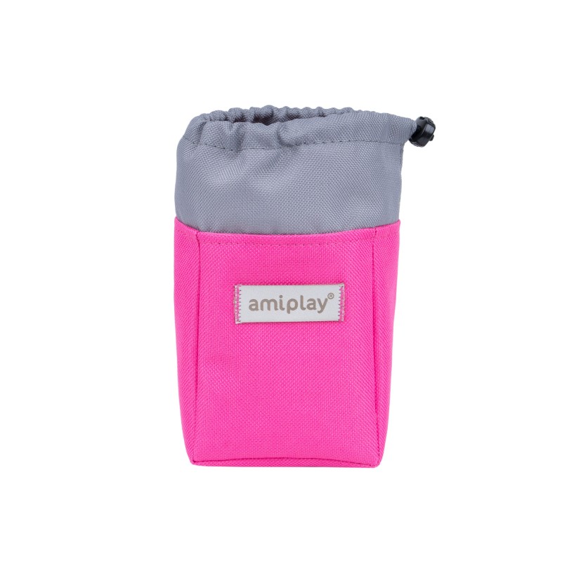 AMIPLAY Torebka na przysmaki Samba - Różowa