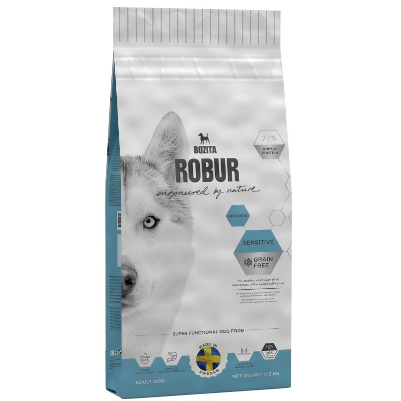 BOZITA Robur Sensitive Grain Free Reindeer 11,5kg
