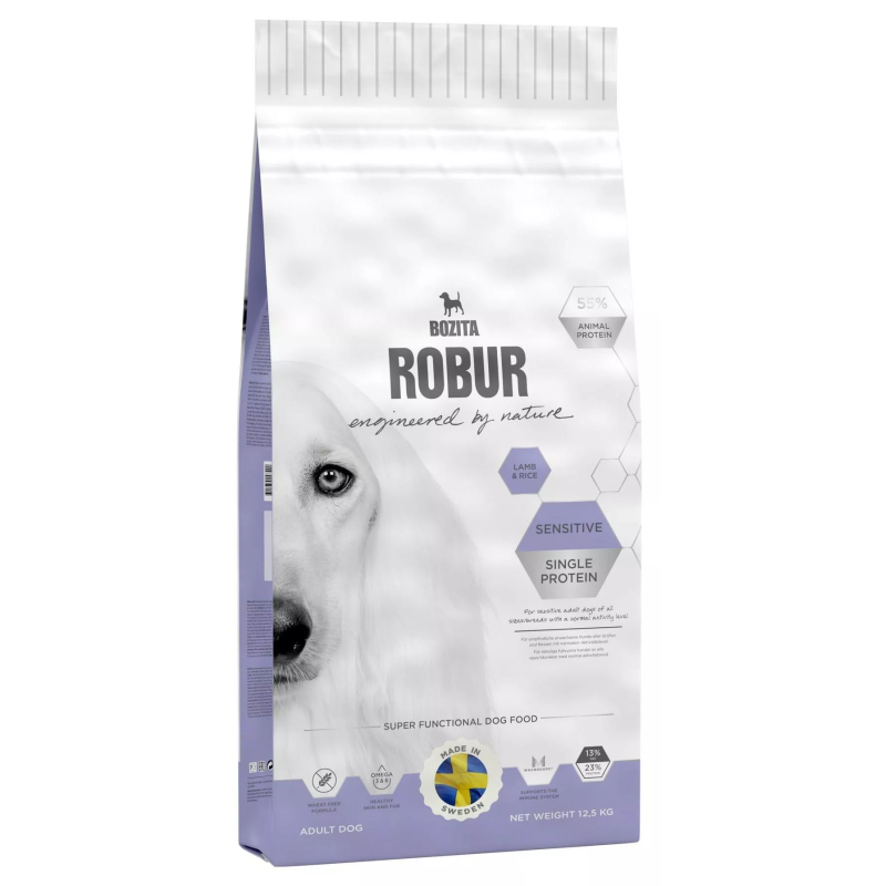 BOZITA Robur Sensitive Single Protein Lamb and Rice 3 kg