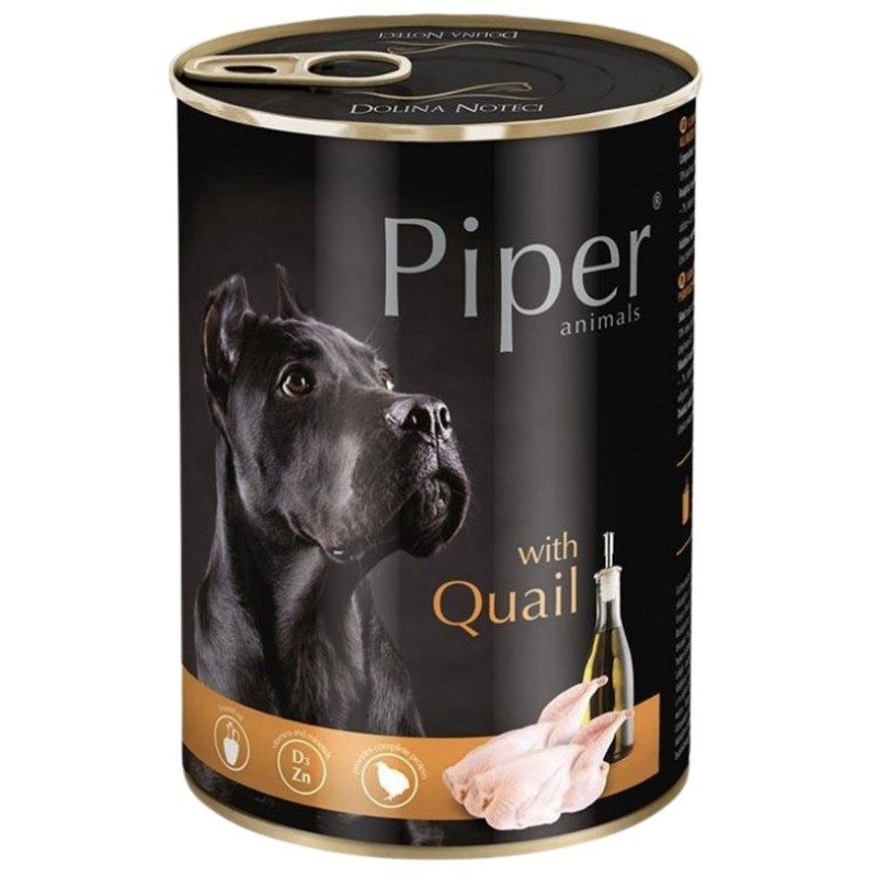 DOLINA NOTECI PIPER z przepiórką i żurawiną 800g