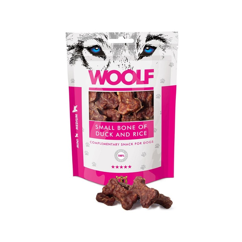 WOOLF Small Bone of Duck 100g