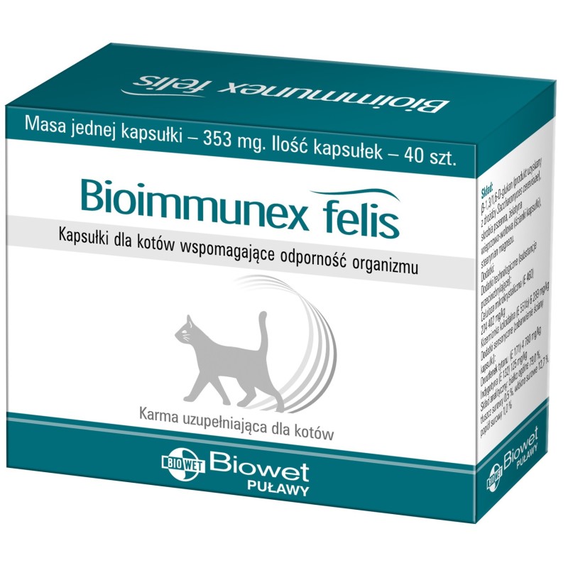 BIOWET Bioimmunex felis 40 kaps.