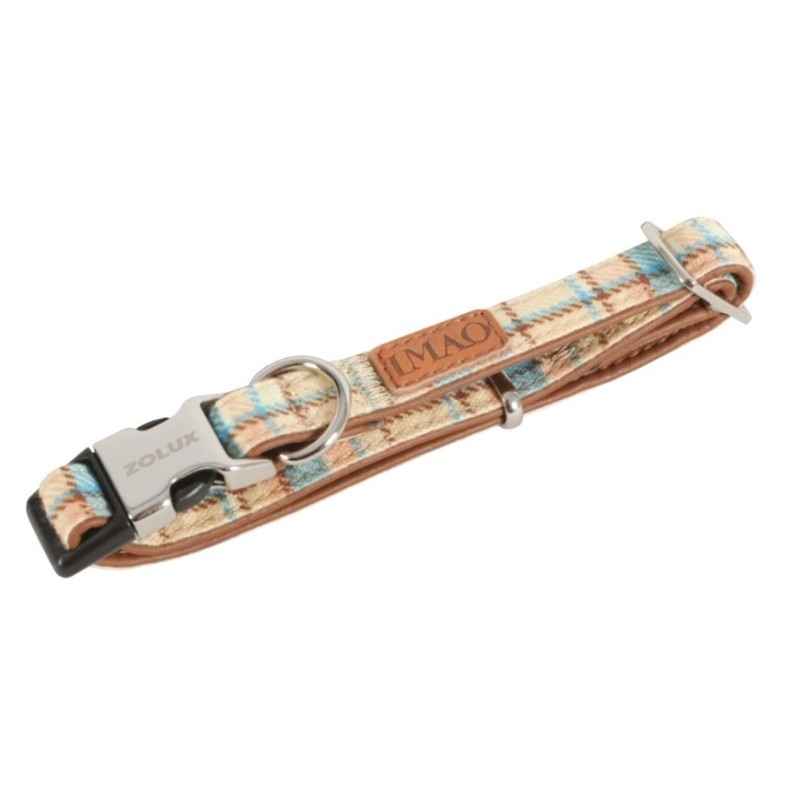 ZOLUX Obroża IMAO Scott - niebieska 25mm