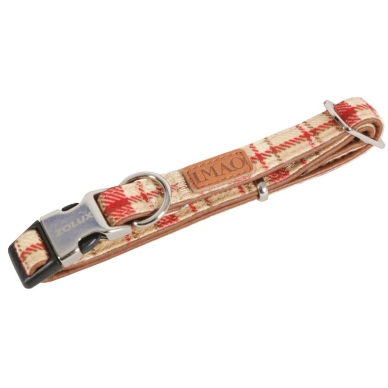 ZOLUX Obroża IMAO Scott - czerwona 20mm