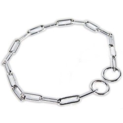 DINGO Obroża łańcuszkowa dławik - długie ogniwo 4 x 60 cm