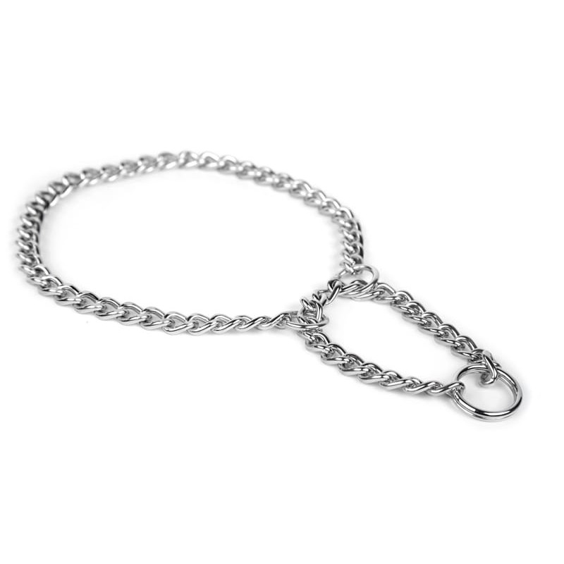 DINGO Obroża łańcuszkowa zaciągana - pojedyncza 3,5 x 60 cm