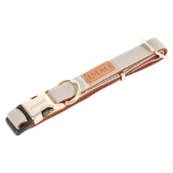 ZOLUX Obroża IMAO Mayfair - szara 20mm