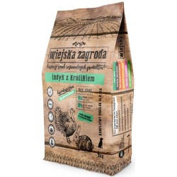 WIEJSKA ZAGRODA dla psa - Indyk z królikiem 2kg