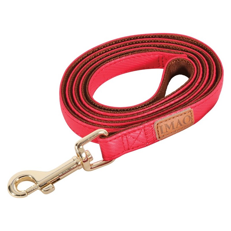 ZOLUX Smycz IMAO Mayfair - czerwona 15mm