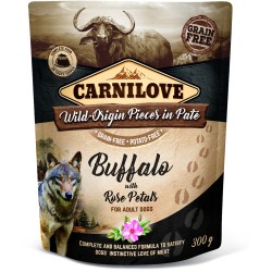 CARNILOVE DOG Pouch Wild Buffalo and Rose Petals (saszetka) 300g