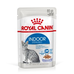 ROYAL CANIN Indoor Sterilised w galaretce, karma mokra dla kotów dorosłych, sterylizowanych, przebywających wyłącznie w domu 85g